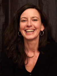 Lachende Frau