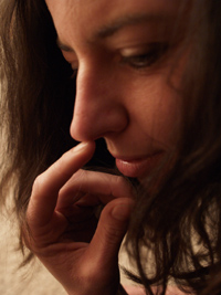 Katja Lenz, close-up