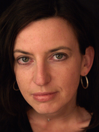 Katja Lenz, nachdenklich