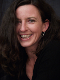Katja Lenz, lachend