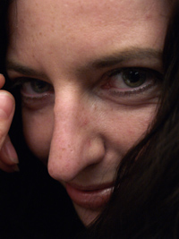 Katja Lenz, close-up